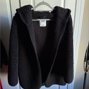 Victoria's Secret Black Teddy Jacket